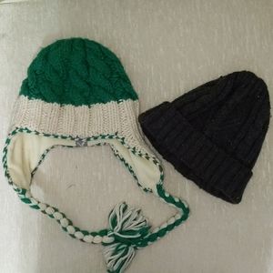 2 winter hats